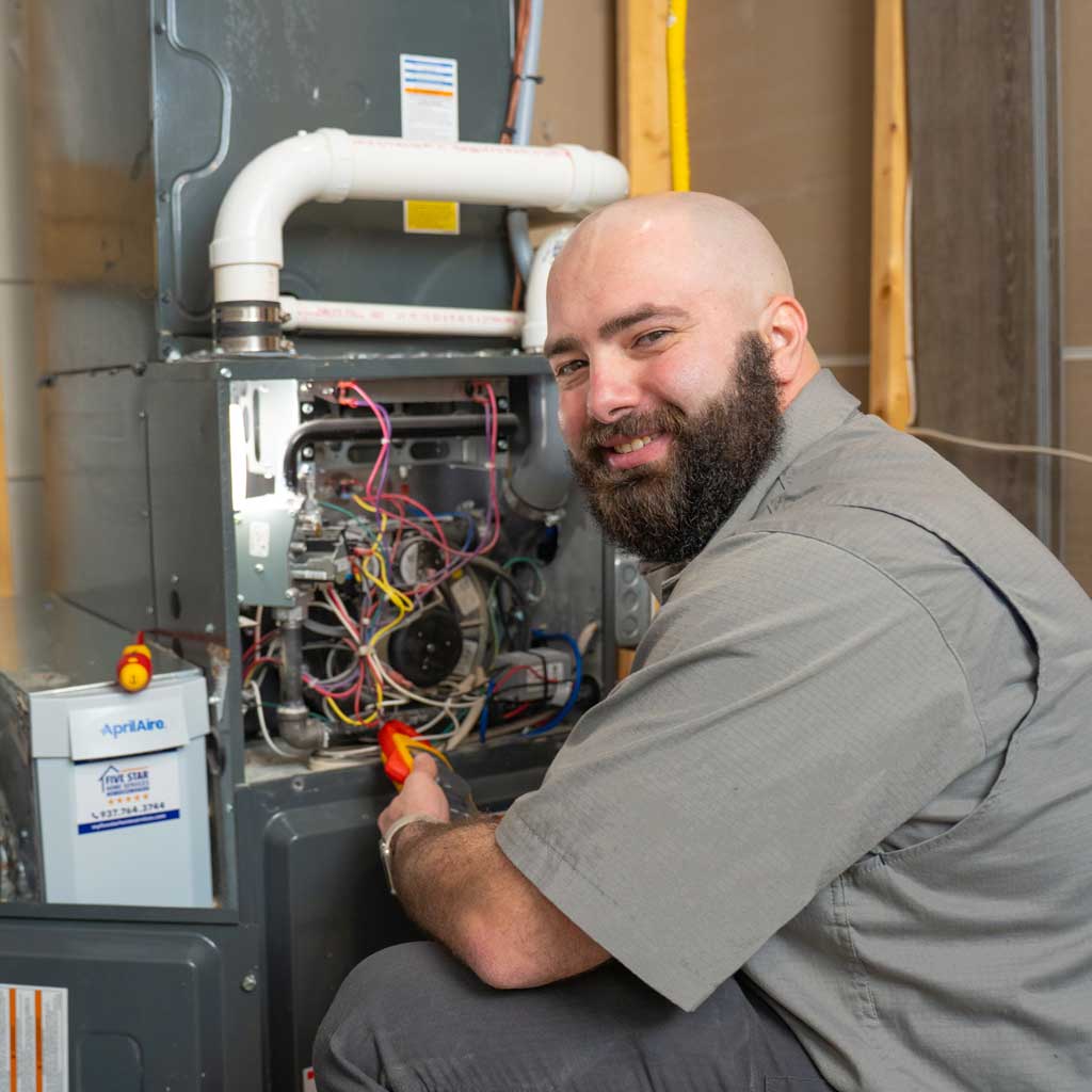 tech with furnace