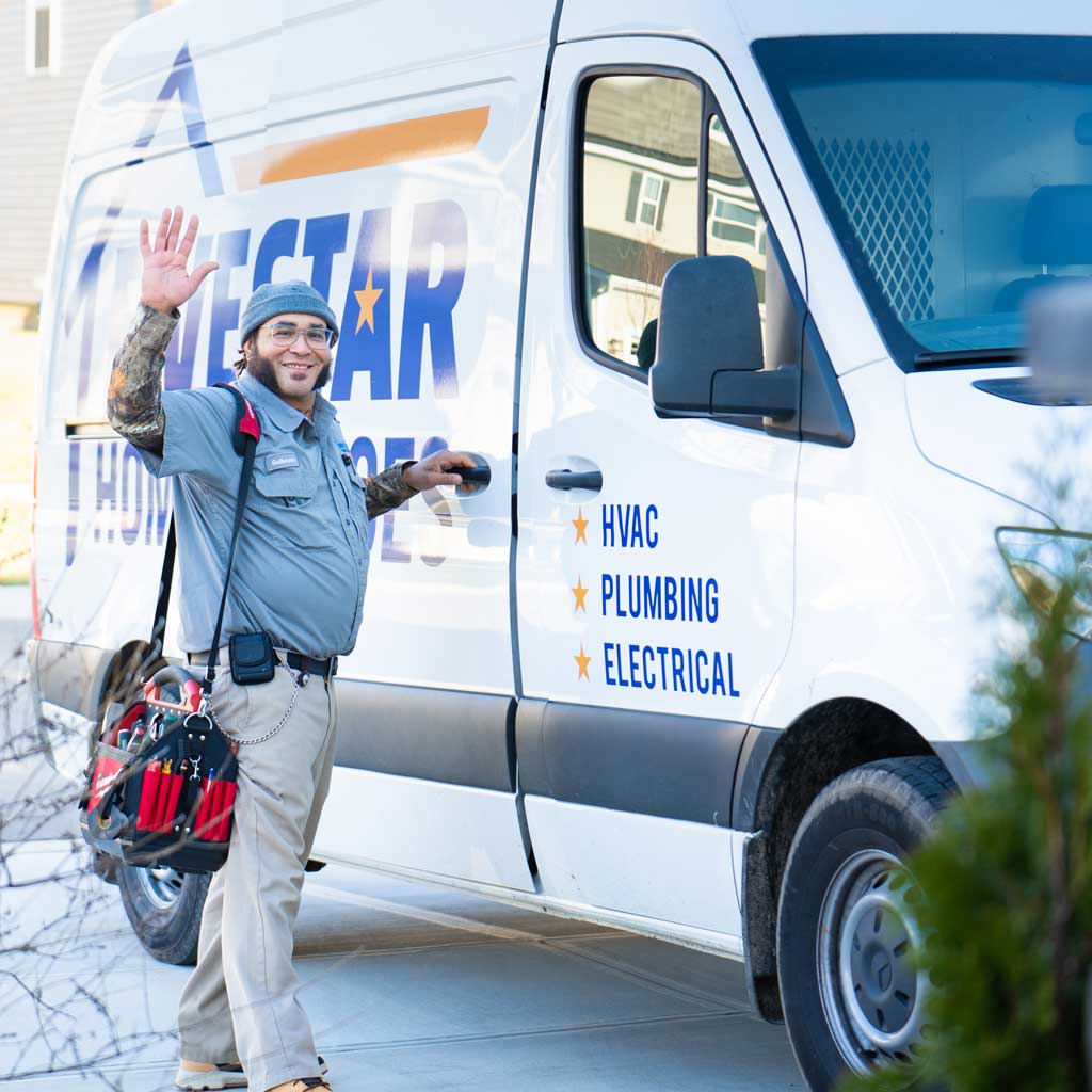 Hydro Jetting | Five Star Home Services tech smiling